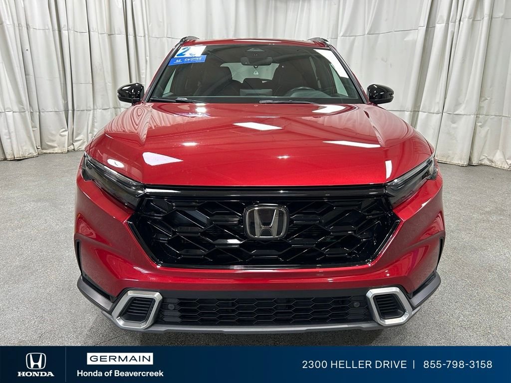 Certified Used 2023 Radiant Red Metallic Honda HYBRID AWD SP TRG image 3