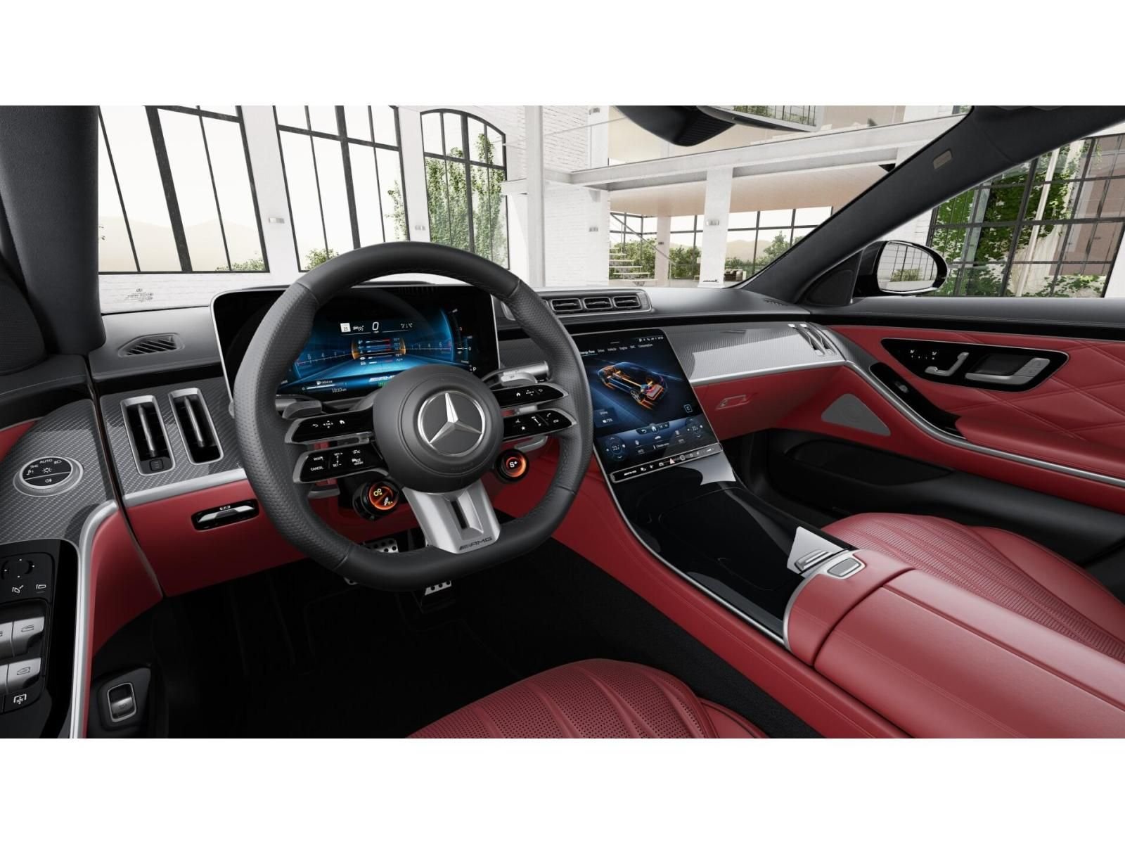 New 2026 MANUFAKTUR Moonlight White Metallic Mercedes-Benz S 63 E AMG® image 4
