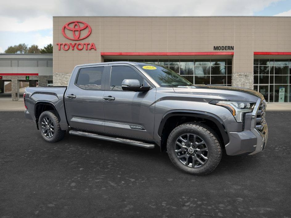 Used 2024 Magnetic Gray Metallic Toyota Platinum Hybrid image 3