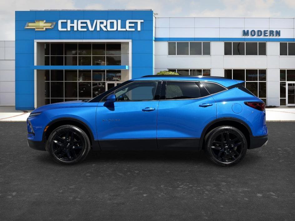 Used 2024 Riptide Blue Metallic Chevrolet LT image 2