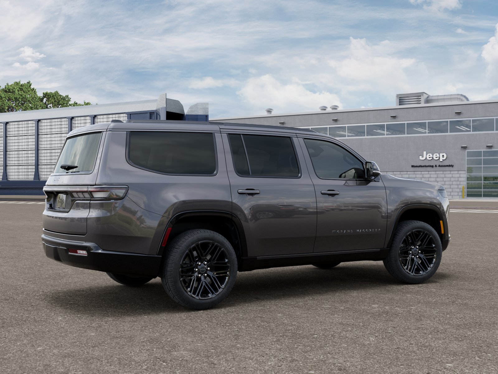 New 2026 Baltic-Gray Metallic Clear-Coat Exterior Paint Jeep Limited Reserve image 2
