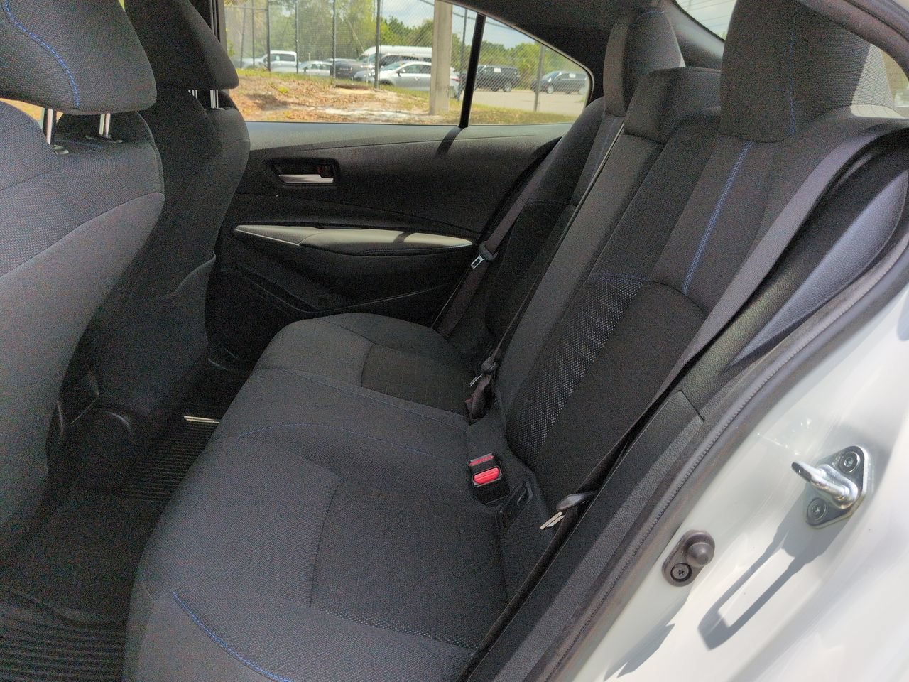 Used 2021 Blizzard Pearl Toyota SE image 16