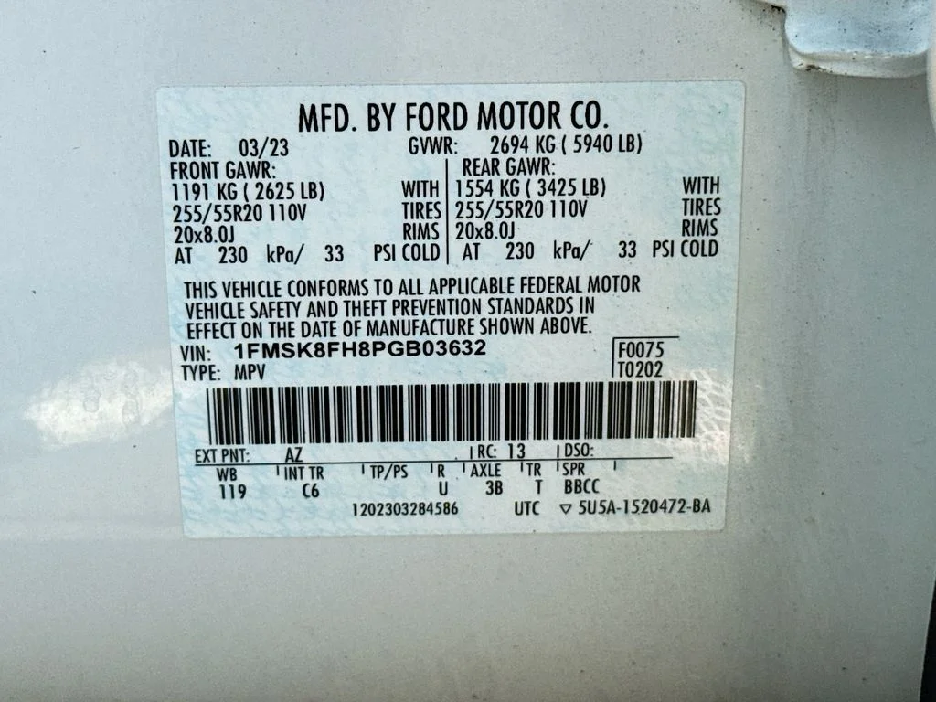 Certified Used 2023 White Ford Limited image 37