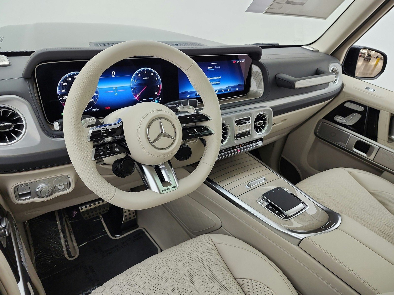 New 2027 MANUFAKTUR Olive Metallic Mercedes-Benz AMG® G 63 SUV image 9