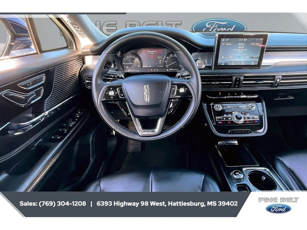 Used 2022 Elite Blue Metallic Clearcoat Lincoln Standard image 6
