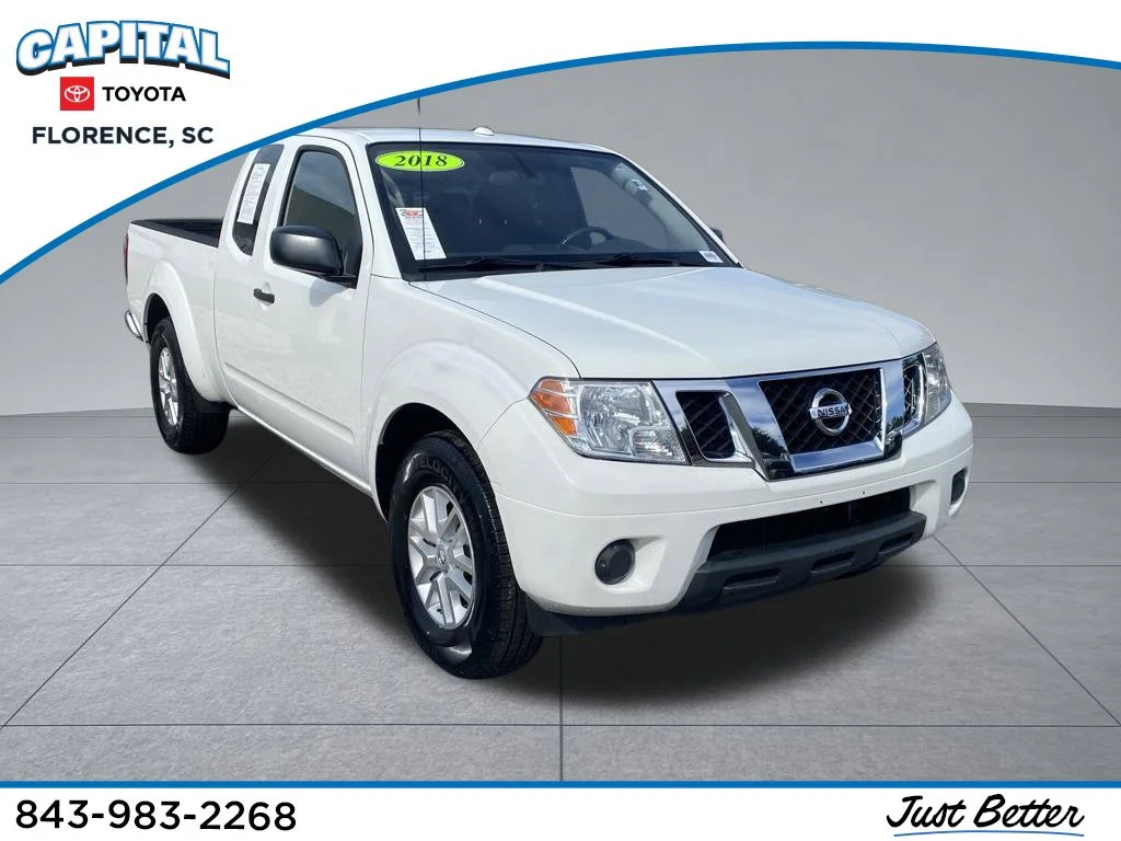 Used 2018 White Nissan SV image 1