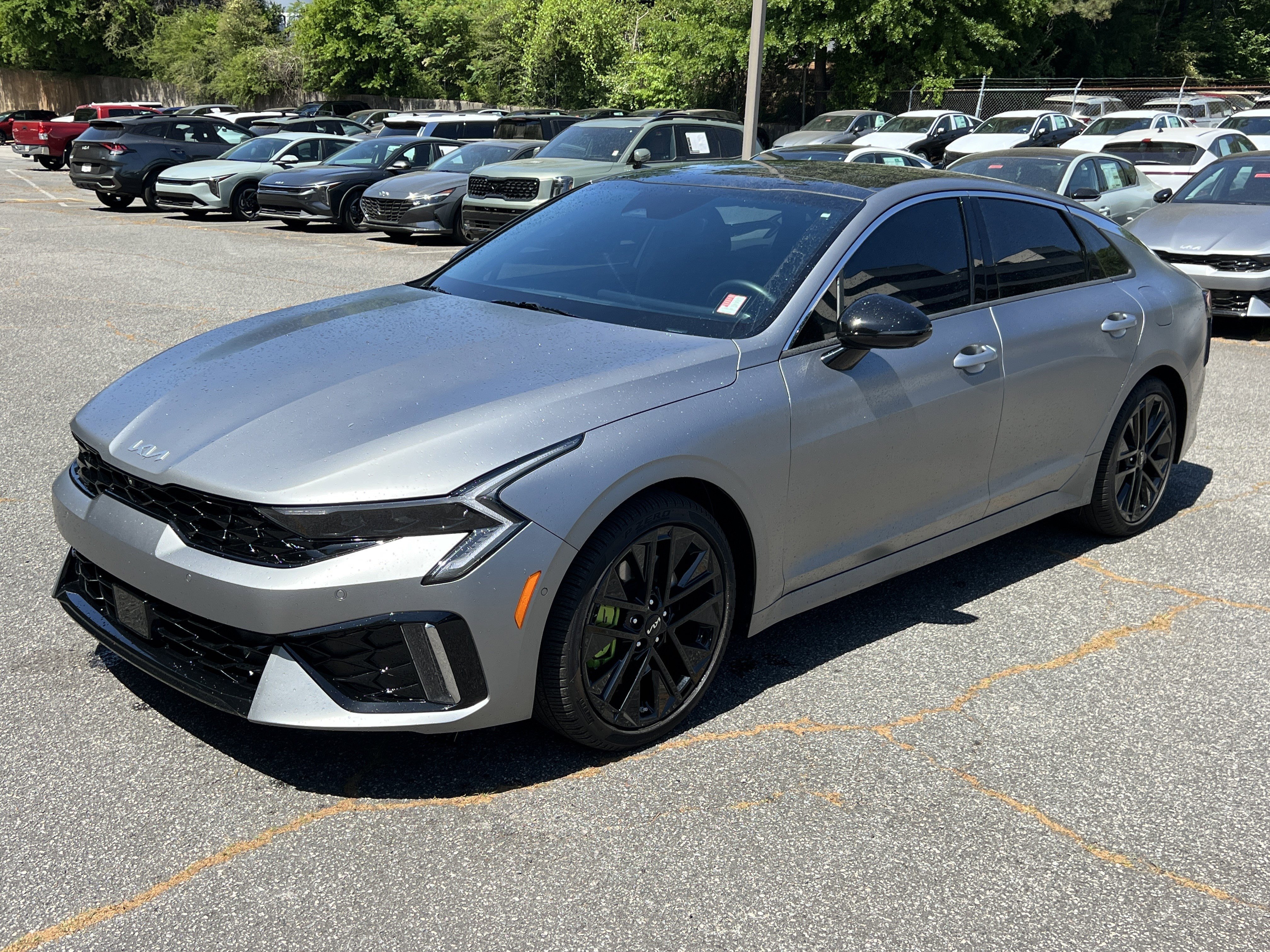 Certified Used 2025 Steel Matte Gray Kia GT image 3