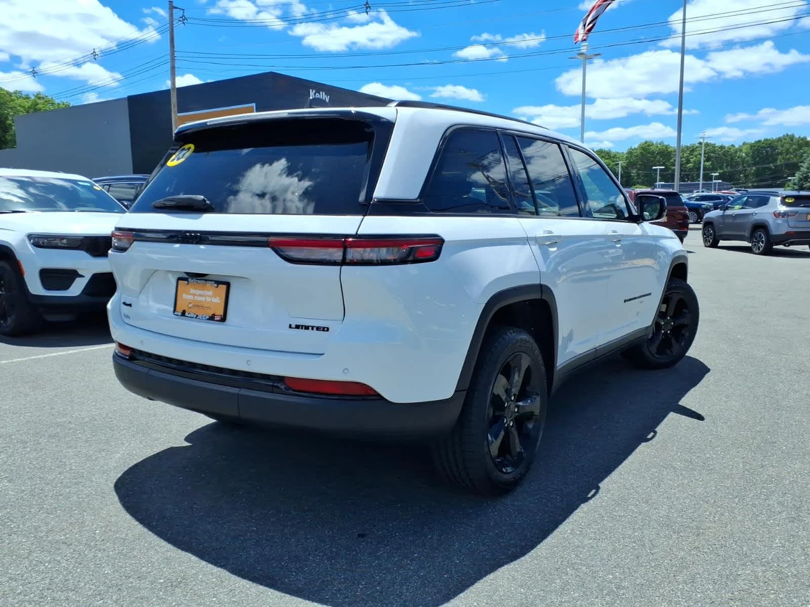 Certified Used 2023 Bright White Clearcoat Jeep Limited image 7