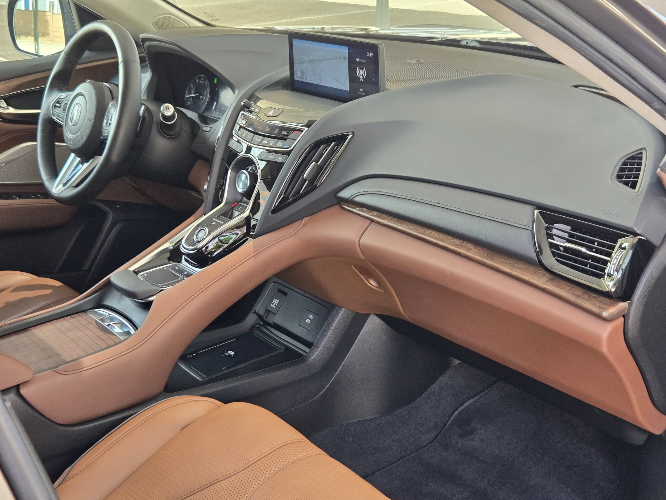 Used 2024 Liquid Carbon Metallic Acura with Advance Package image 29
