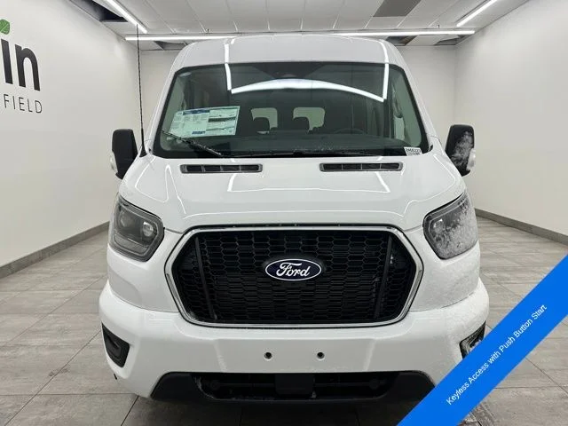 New 2026 Oxford White Ford Passenger Van XLT image 7