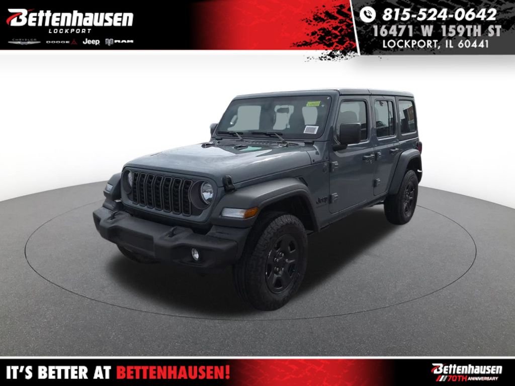 New 2026 Gray Jeep Sport image 1