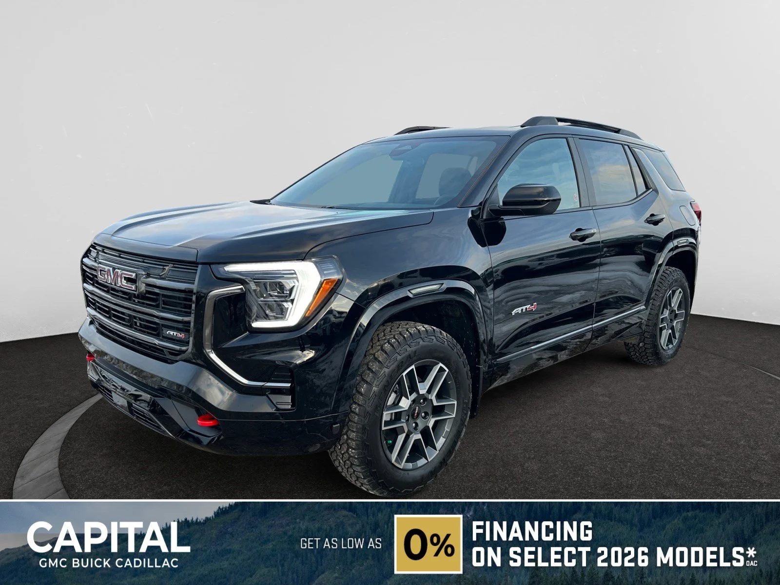 New 2026 Ebony Twilight Metallic GMC AWD AT4 image 1