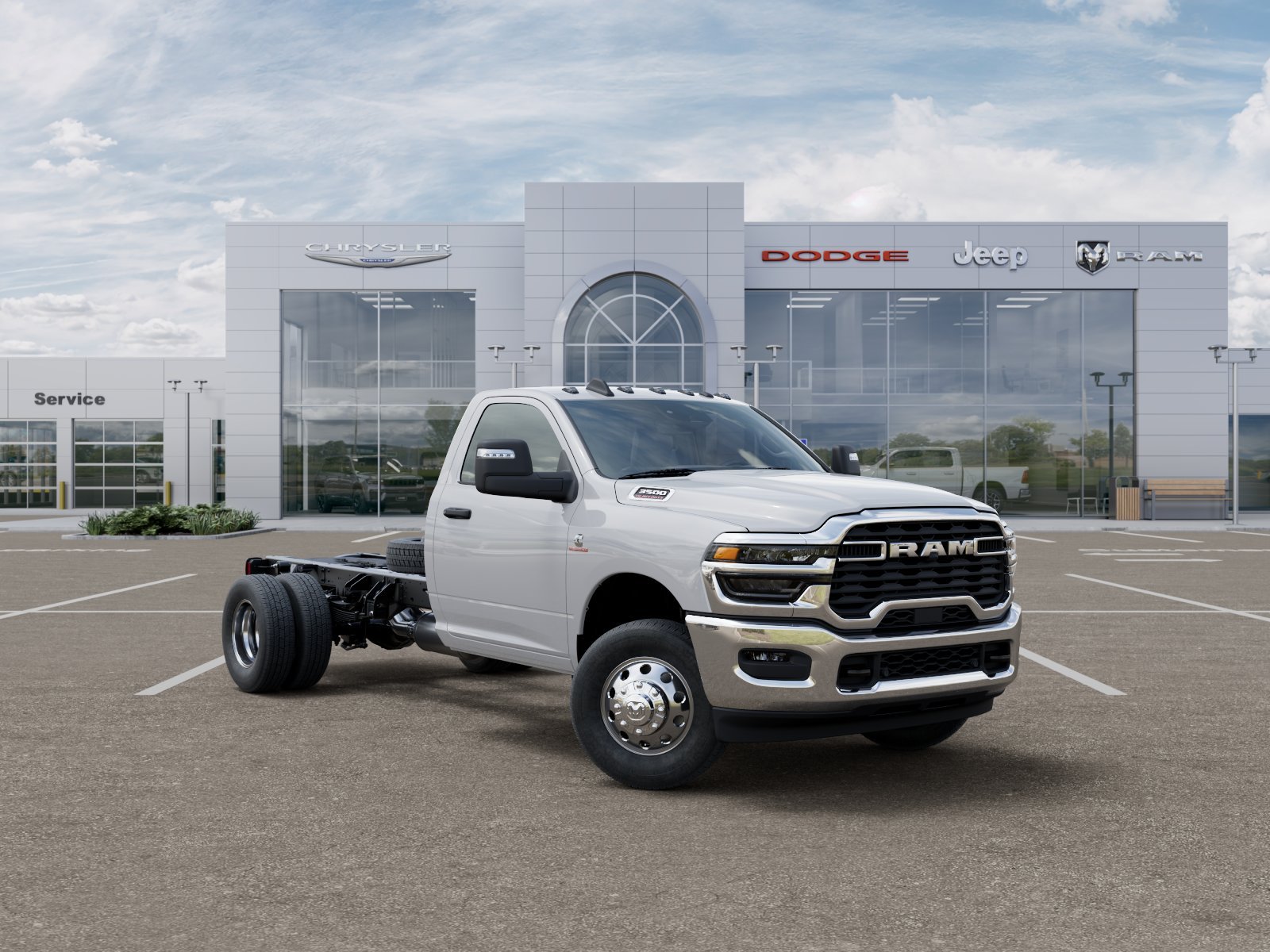 New 2025 Bright White Clearcoat RAM Tradesman image 25