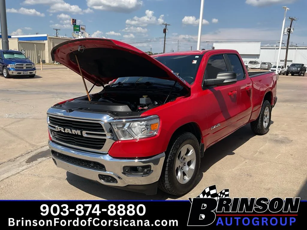 Used 2021 Flame Red Clearcoat Ram Big Horn image 12