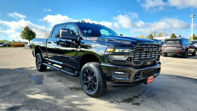New 2026 Diamond Black Crystal Pearlcoat RAM Big Horn image 10