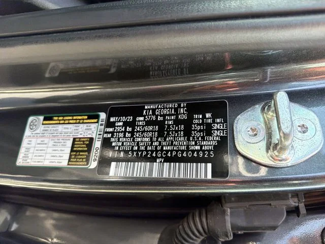 Used 2023 Gray Kia LX image 34