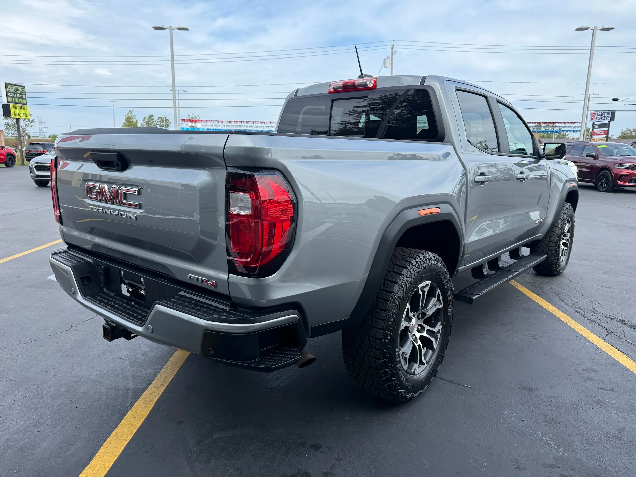Used 2024 Gray GMC 4WD AT4 image 7