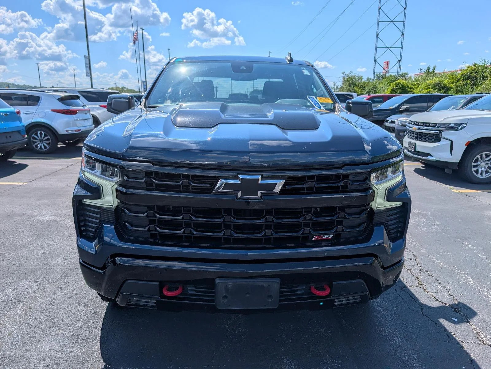 Used 2022 Northsky Blue Metallic Chevrolet LT Trail Boss image 2