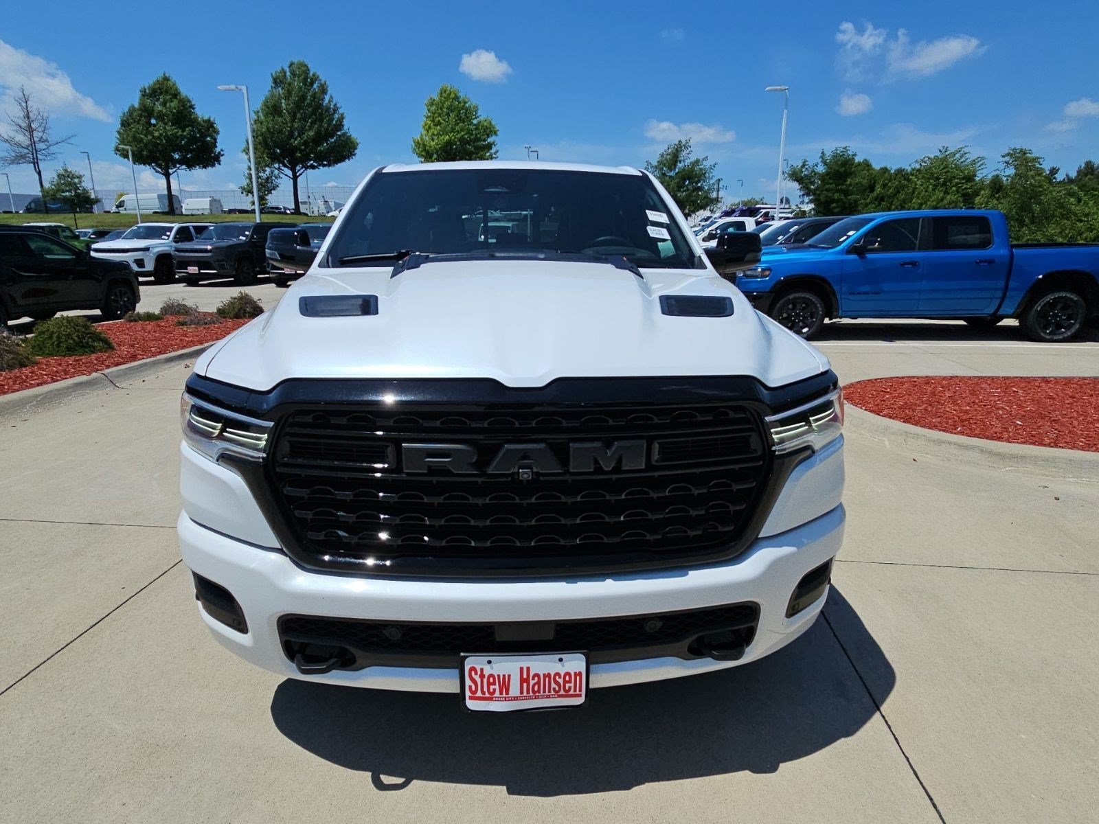 New 2026 Ivory White Tri-Coat Pearlcoat Ram Limited image 8