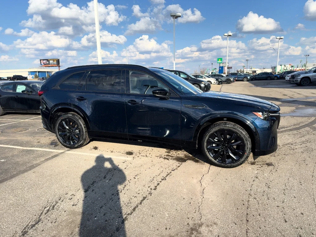 New 2026 Deep Crystal Blue Mica Mazda 3.3 Turbo S Premium Sport AWD image 4