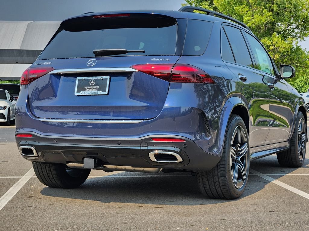 New 2026 Twilight Blue Metallic Mercedes-Benz GLE 450 4MATIC® image 8