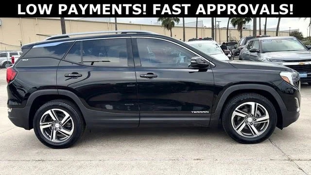 Used 2021 GMC Terrain SLT with VIN 3GKALPEV2ML396292 for sale in Brownsville, TX