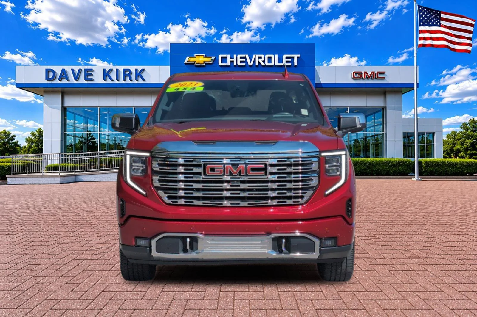 Used 2023 VOLCANIC RED TINTCOAT GMC Denali image 8