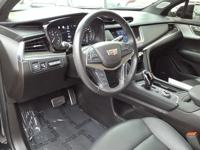 Used 2022 STELLAR BLACK METALLIC Cadillac AWD Sport image 13