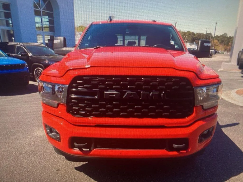 Used 2024 Flame Red Clearcoat Ram Big Horn image 2