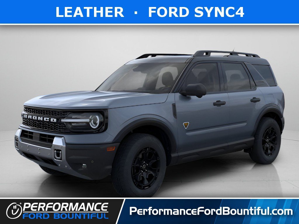 New 2026 Azure Gray Metallic Tri-Coat Ford Badlands image 1