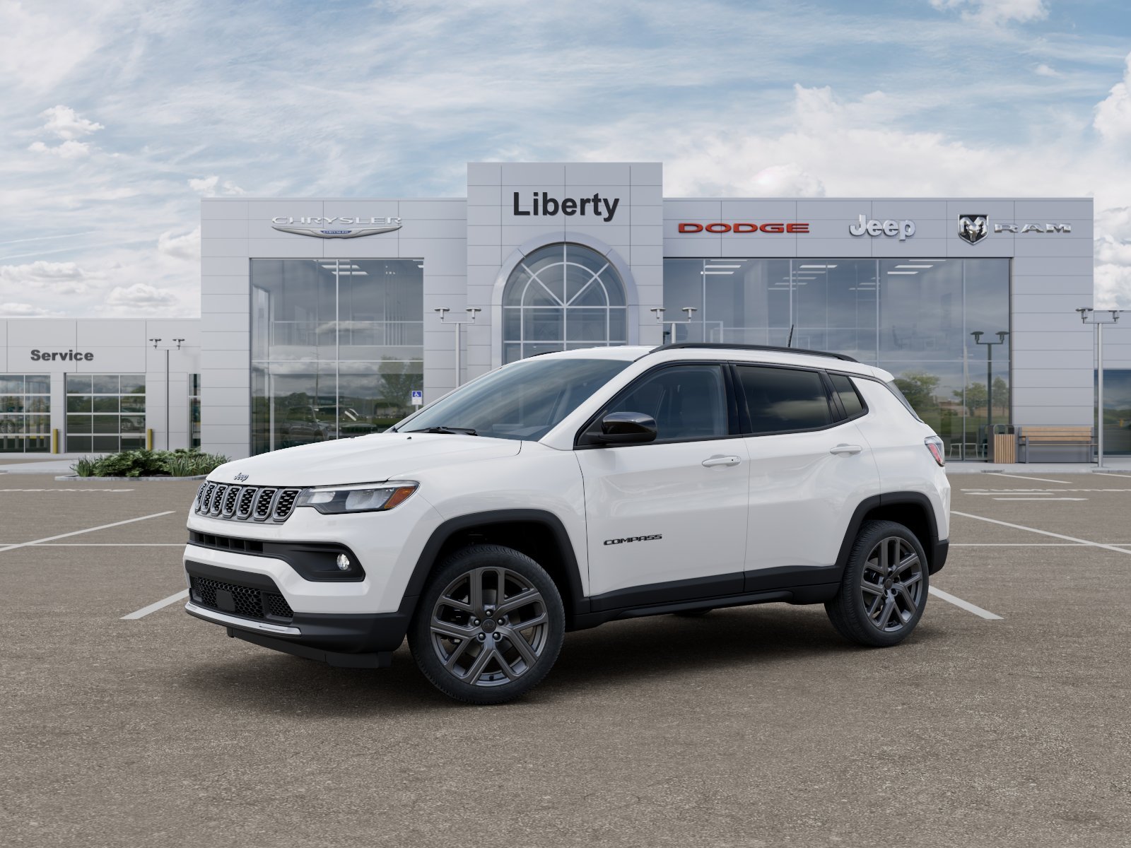 New 2026 Bright White Clear-Coat Exterior Paint Jeep Latitude image 32