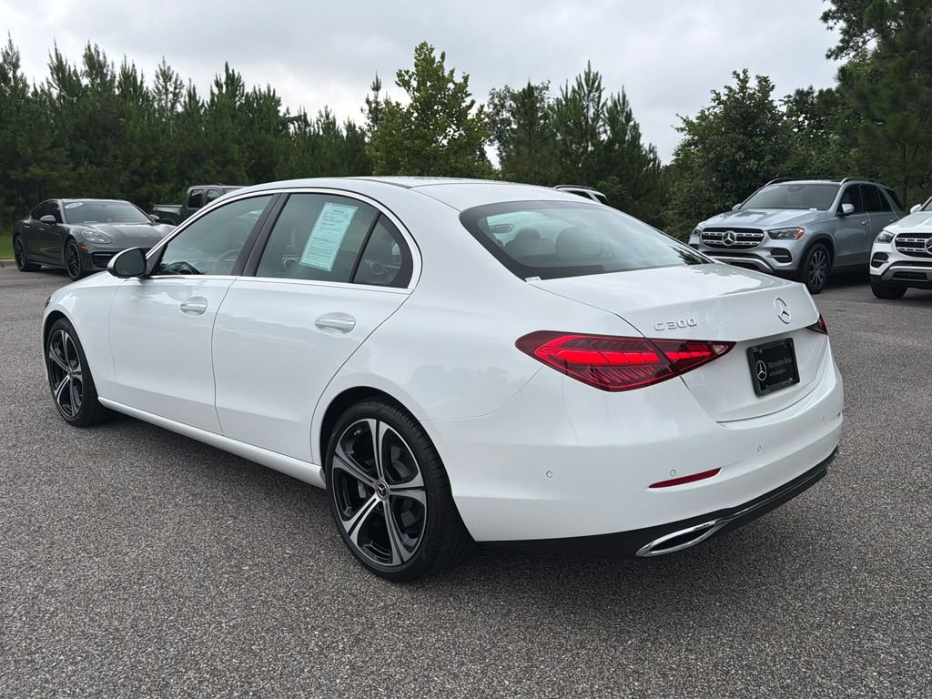 Certified Used 2024 Polar White Mercedes-Benz C 300 image 9
