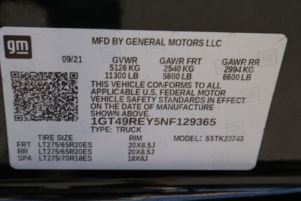 Used 2022 Ebony Twilight Metallic GMC Denali image 37
