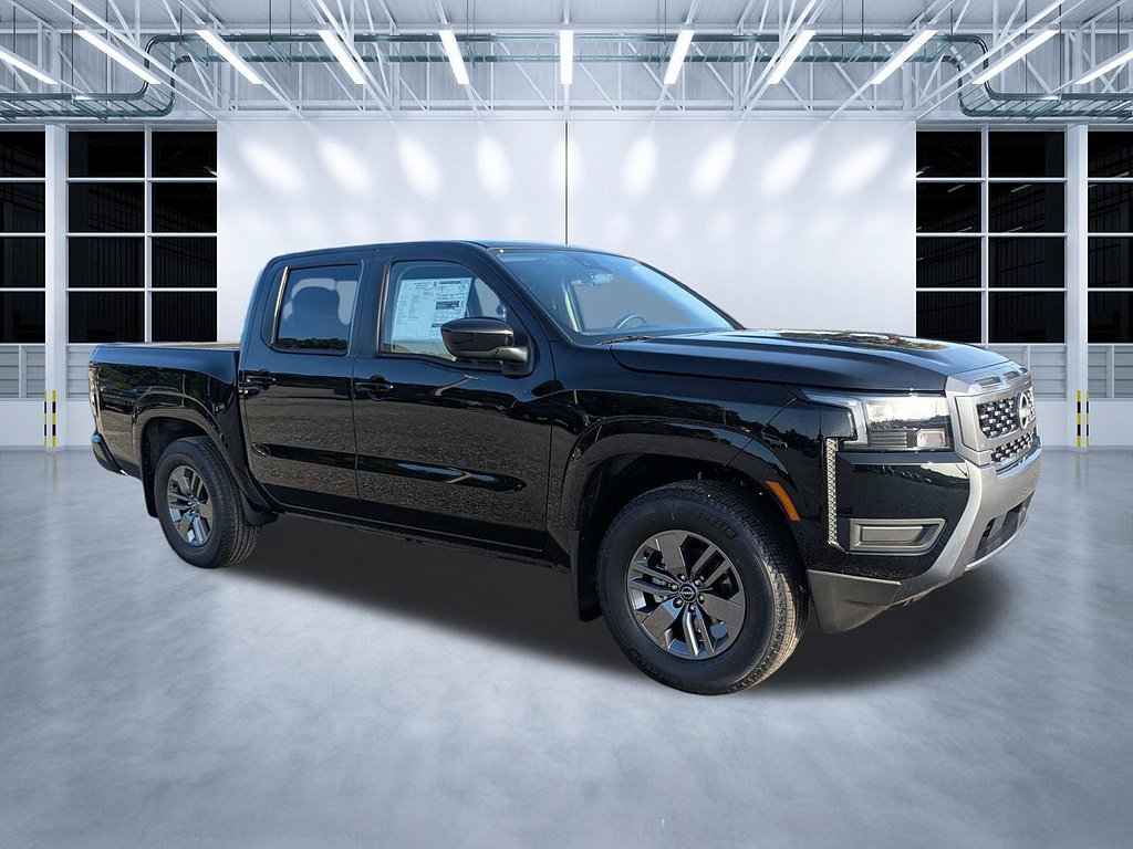 New 2026 Super Black Nissan Crew Cab SV image 1