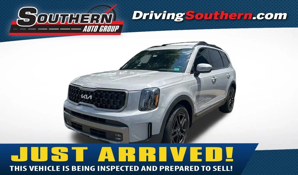 Used 2025 Gray Kia SX-Prestige X-Line image 1