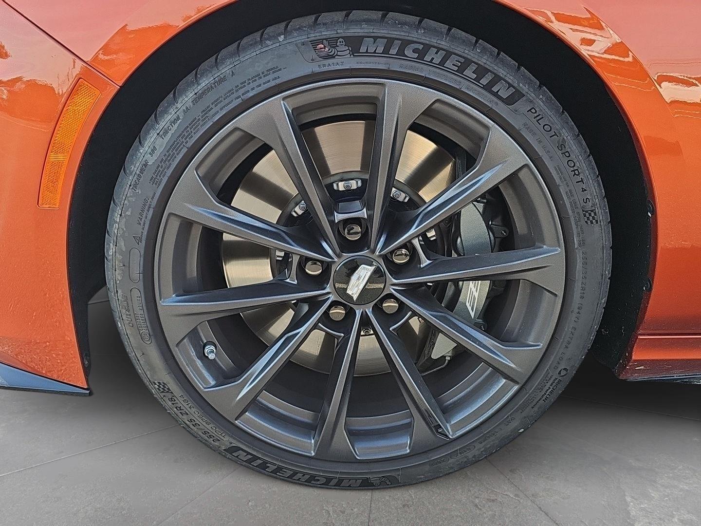 Used 2023 Blaze Orange Metallic Cadillac Blackwing image 10
