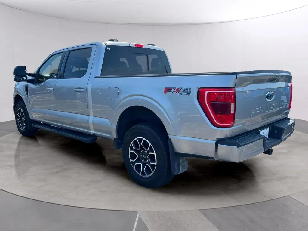 Used 2023 Iconic Silver Metallic Ford XLT image 4