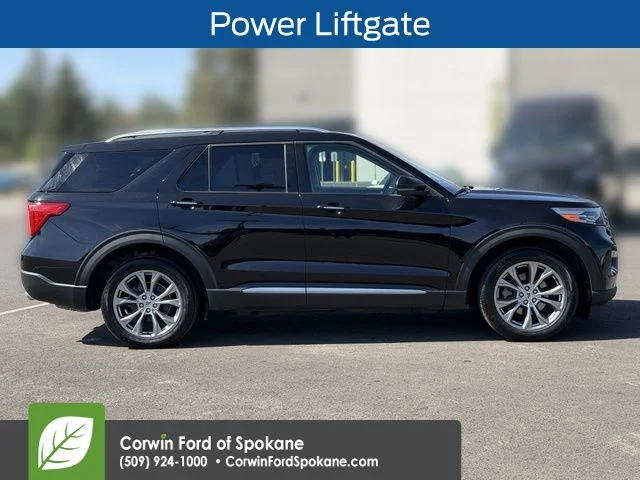 Used 2022 Agate Black Metallic Ford Limited image 11