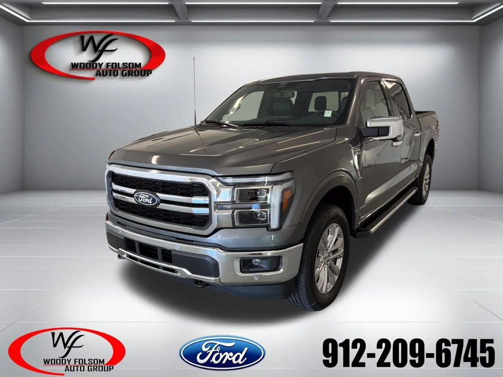 New 2026 Carbonized Gray Metallic Ford Lariat® image 1