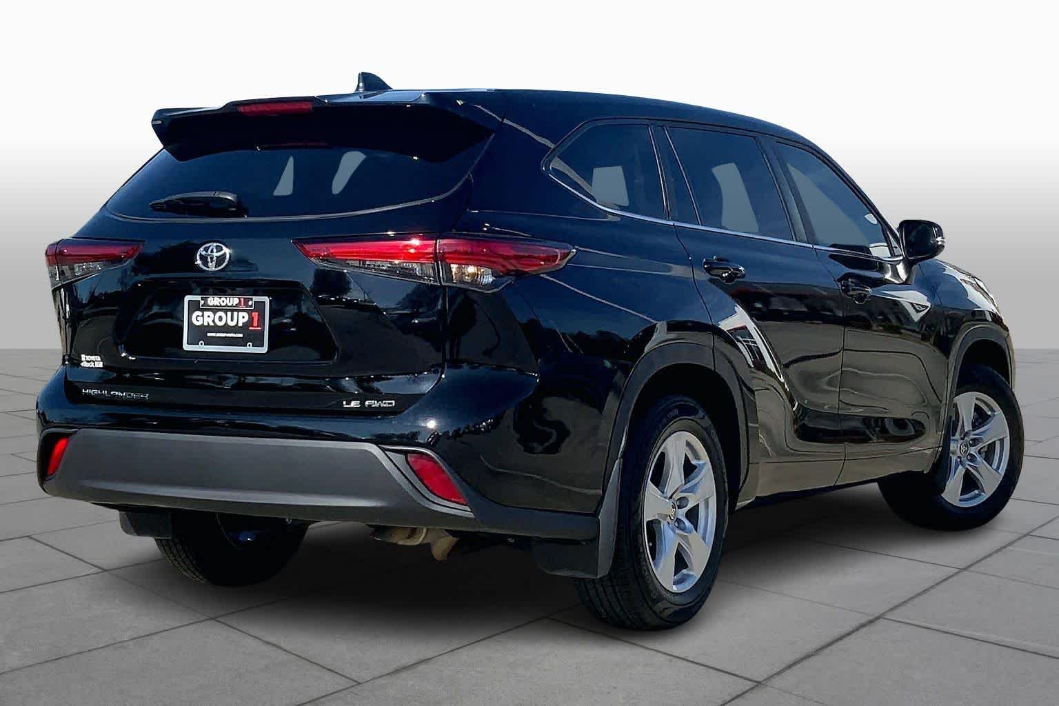 Used 2023 Midnight Black Metallic Toyota LE image 24