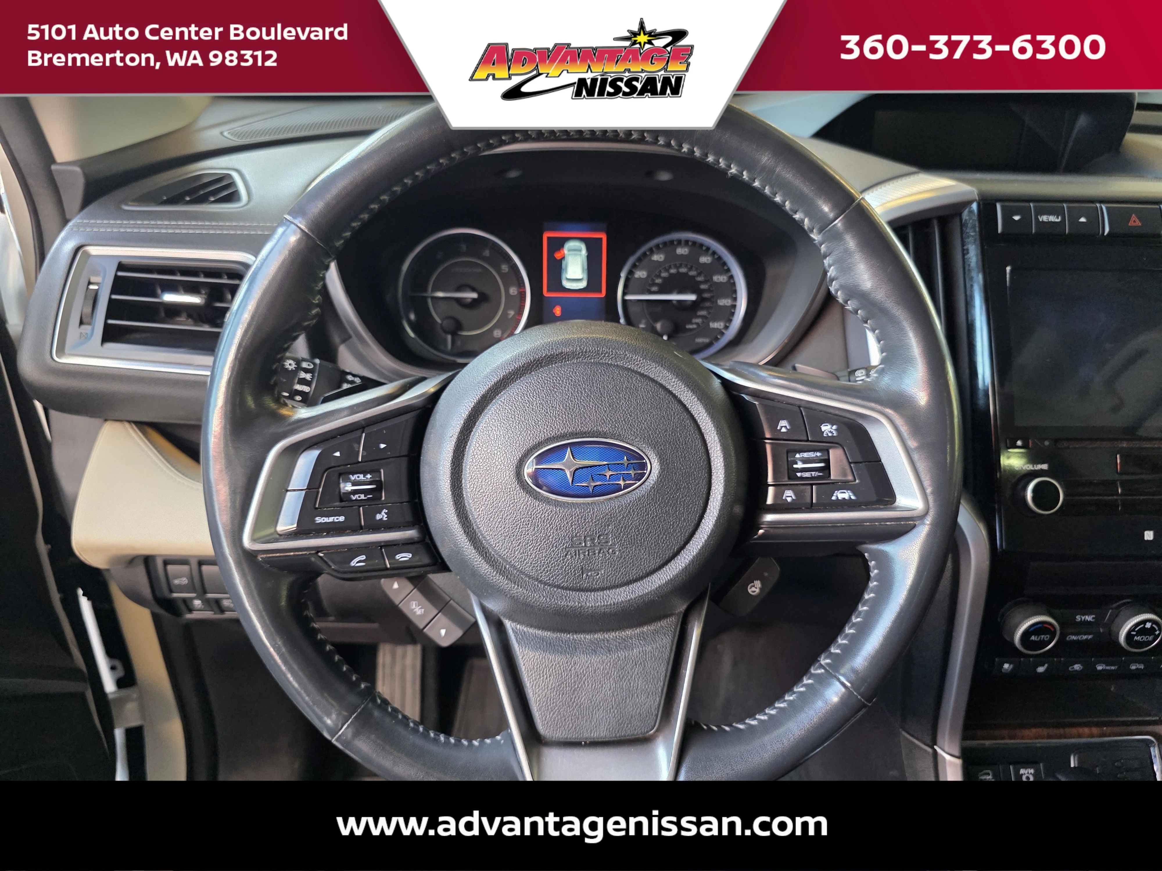 Used 2019 Crystal White Pearl Subaru Touring image 32