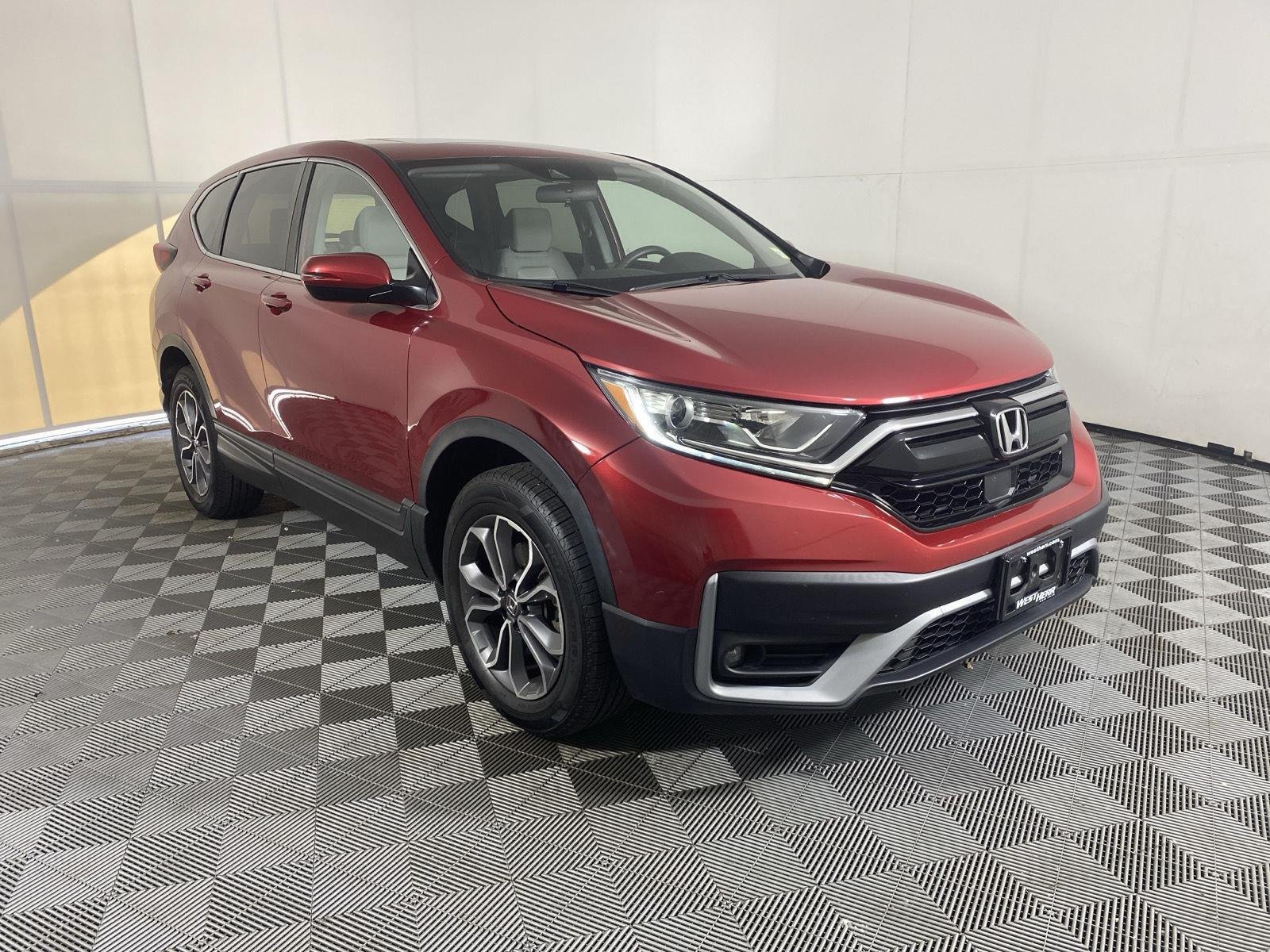 Used 2021 Radiant Red Metallic Honda EX image 10