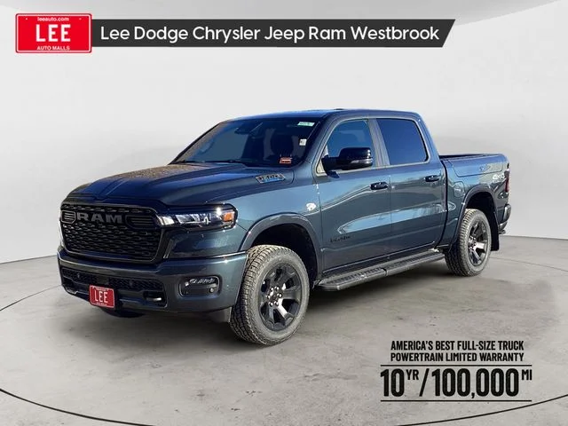 New 2026 Blue Metallic Ram BIG HORN CREW CAB 4X4 5