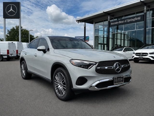 Certified Used 2025 Gray Mercedes-Benz GLC 300 Coupe image 1