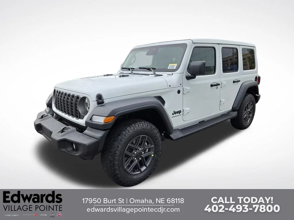 New 2026 Bright White Clearcoat Jeep Sport S image 7