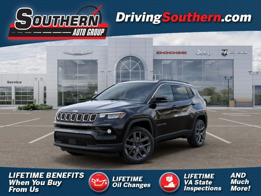 New 2026 Diamond Black Crystal Pearlcoat Jeep Limited image 1