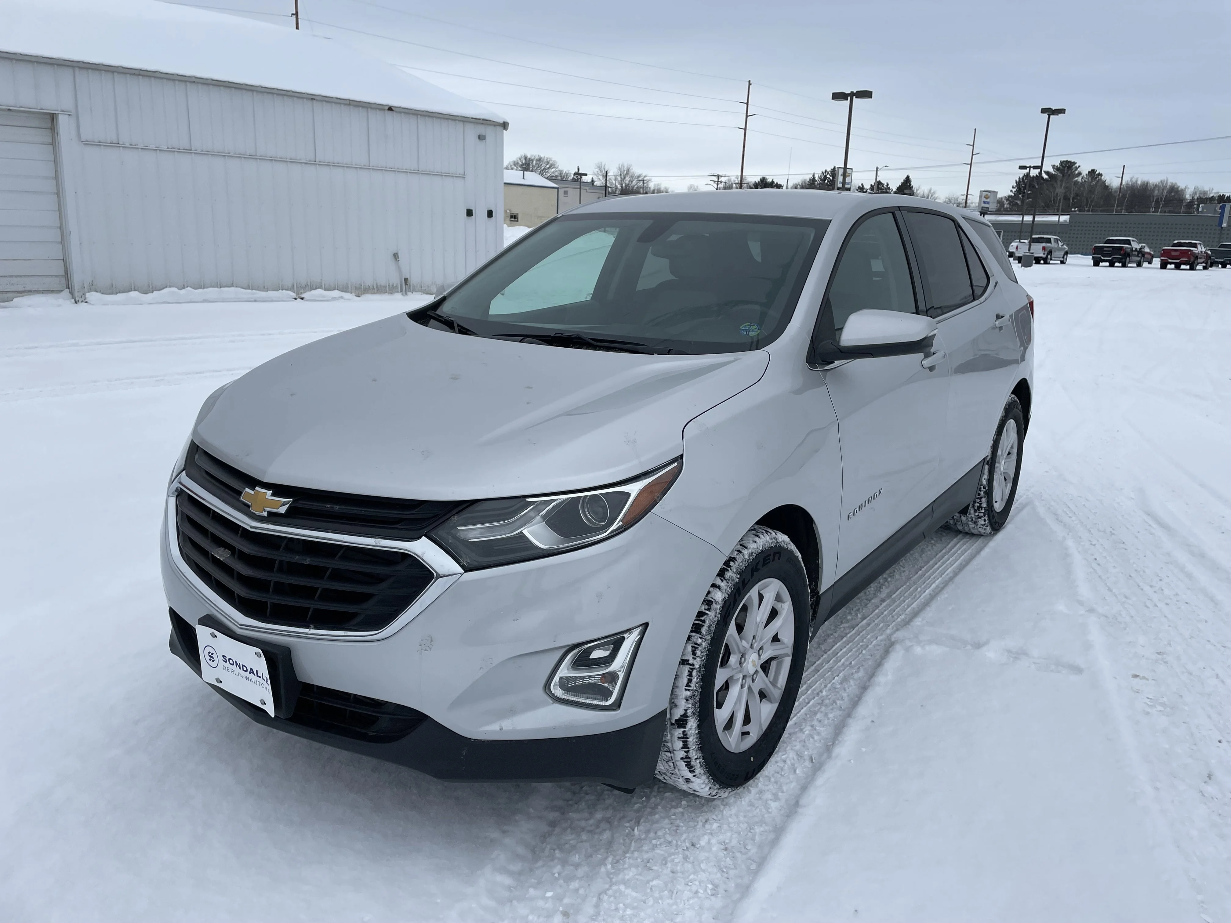 Used 2018 Silver Ice Metallic Chevrolet LT image 1