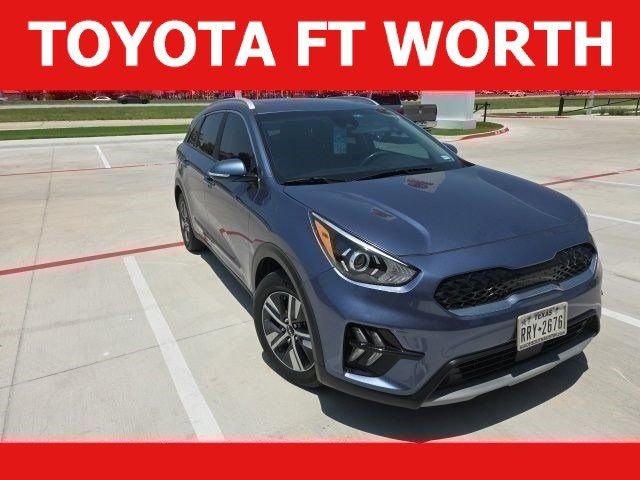 Used 2022 Blue Kia EX Premium image 1