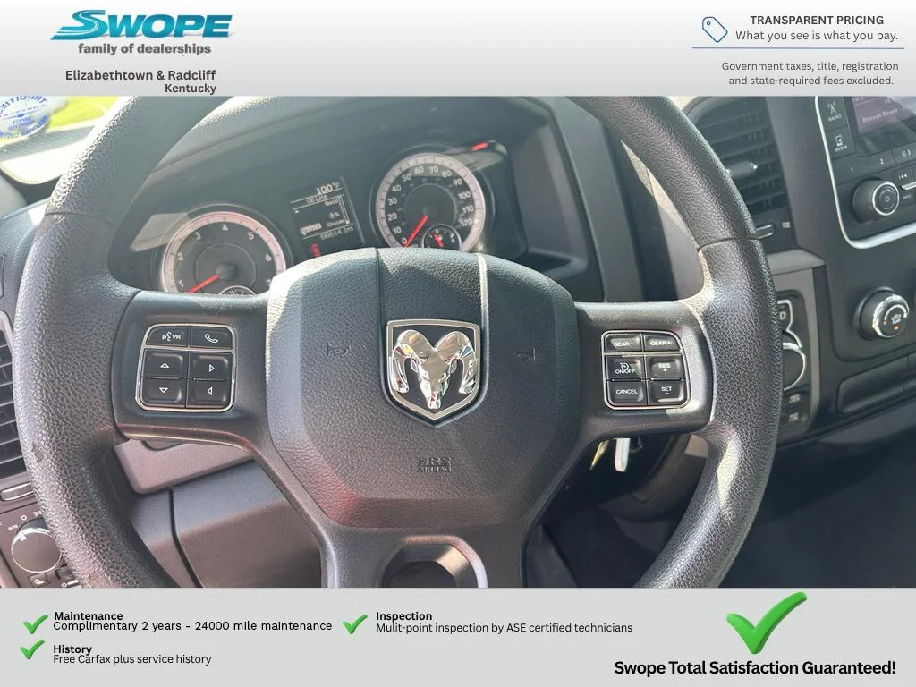 Used 2019 Bright White Clearcoat Ram Tradesman image 10