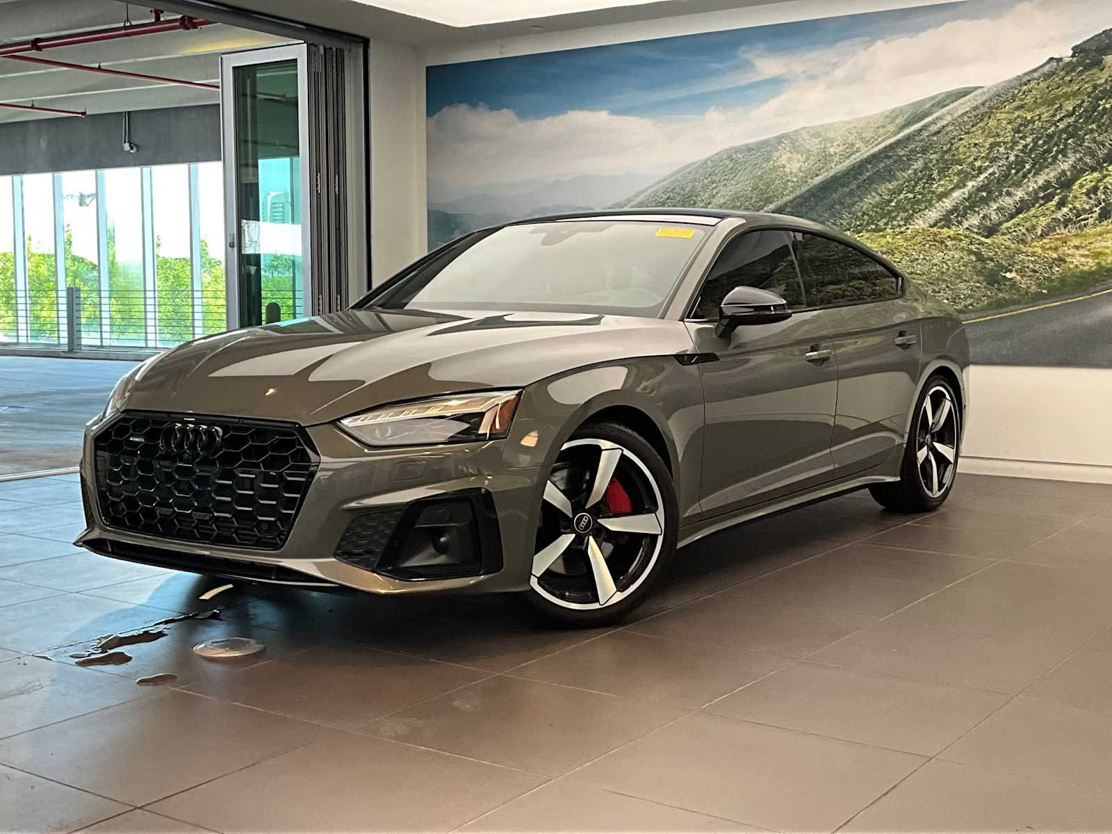 Used 2023 Daytona Gray Pearl Effect Audi S line Premium Plus image 4